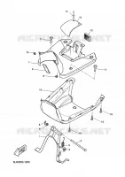 STAND / FOOTREST for Yamaha STUNT NAKED 2006