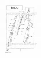 FRONT FORK 1 for Yamaha BOOSTER 2006