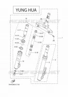 FRONT FORK 2 for Yamaha BOOSTER 2006