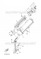 EXHAUST for Yamaha CITYLINER 2008