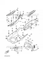 STAND / FOOTREST for Yamaha CITYLINER 2008