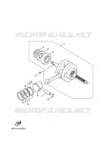 CRANKSHAFT / PISTON for Yamaha WAAP 2008