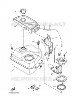 FUEL TANK for Yamaha WAAP 2008