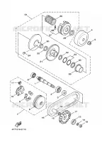 STARTER CLUTCH for Yamaha WAAP 2008