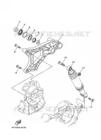 SWINGARM / SHOCK ABSORBER for Yamaha WAAP 2008