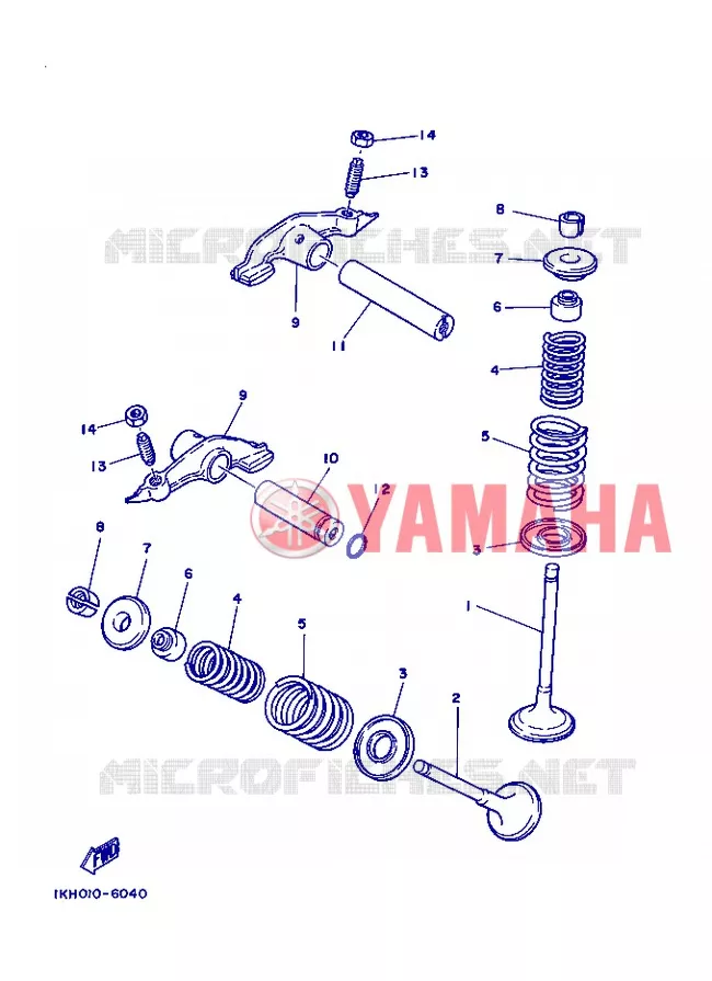 VALVE Yamaha MOTO 230 2006 TTR  TT-R230 TTR230V