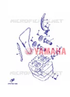 CAMSHAFT / TIMING CHAIN for Yamaha TTR 2004
