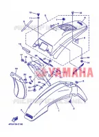 FENDER for Yamaha TTR 2004
