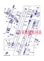 FRONT FORK for Yamaha TTR 2004