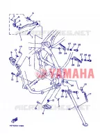 STAND / FOOTREST for Yamaha TTR 2004