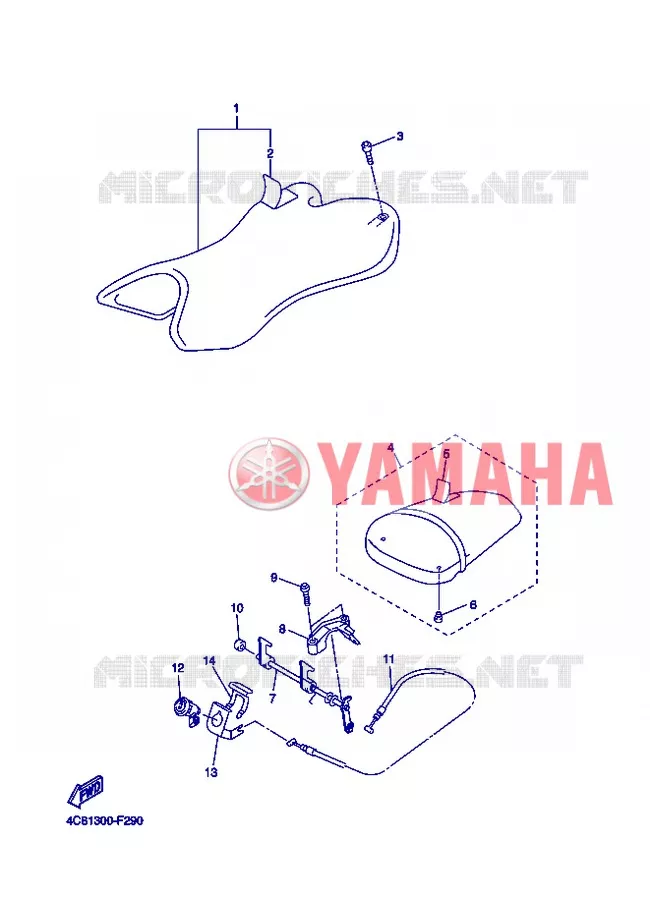 SEAT Yamaha MOTO 1000 2007 R1  YZF-R1 R1