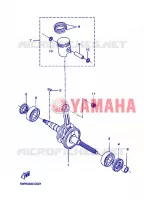 CRANKSHAFT / PISTON for Yamaha BOOSTER 2006