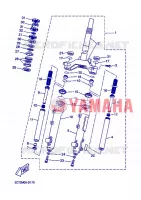 FRONT FORK for Yamaha STUNT NAKED 2006