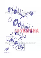 STARTER MOTOR for Yamaha STUNT NAKED 2006