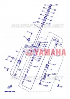FRONT FORK for Yamaha MACH 2005