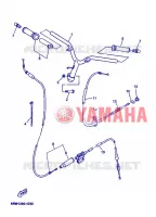 HANDLEBAR & CABLES for Yamaha MACH 2005