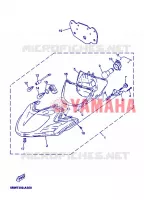 HEADLIGHT for Yamaha MACH 2005