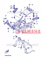 STAND / FOOTREST for Yamaha BW'S 2008