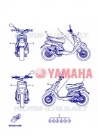 STICKER for Yamaha BW'S 2008