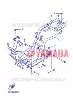 FRAME for Yamaha BOOSTER 2006