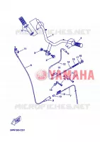 HANDLEBAR & CABLES for Yamaha BOOSTER 2006