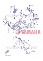 STAND / FOOTREST for Yamaha BOOSTER 2006