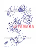 LEG SHIELD for Yamaha NITRO 2008