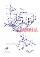 STAND / FOOTREST for Yamaha NITRO 2008