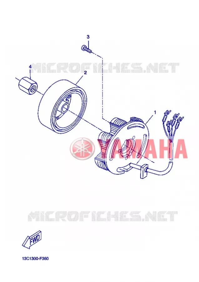 IGNITION Yamaha MOTO 50 2008 X-LIMIT  DT50RSM