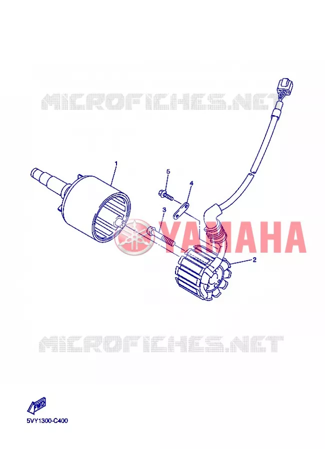 IGNITION Yamaha MOTO 1000 2004 R1  YZF-R1 YZF-R1S R1