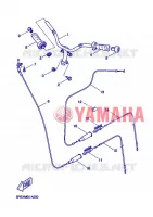 HANDLEBAR & CABLES for Yamaha NITRO 2005