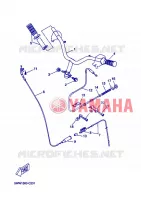 HANDLEBAR & CABLES for Yamaha BOOSTER 2005