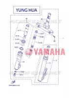 FRONT FORK 2 for Yamaha BOOSTER 2006