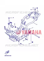 FRAME for Yamaha BOOSTER 2008