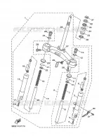 FRONT FORK for Yamaha BOOSTER 2009