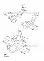 SIDE COVER 2 for Yamaha XJ6 2011