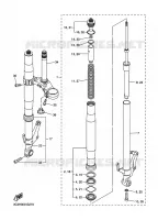 FRONT FORK for Yamaha FZ1 ABS 2009