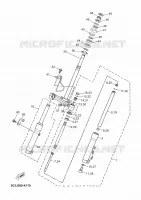 FRONT FORK for Yamaha NEOS 2013
