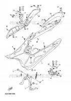 STAND / FOOTREST for Yamaha NEOS 2013