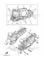 CRANKCASE for Yamaha TMAX ABS 2009