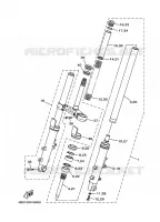 FRONT FORK for Yamaha TMAX ABS 2009