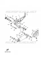 SWINGARM / SHOCK ABSORBER for Yamaha TMAX ABS 2009