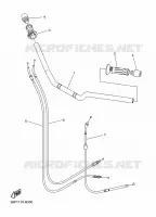 HANDLEBAR & CABLES for Yamaha XJ6 2009