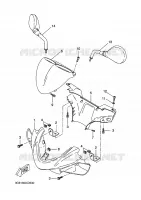 COVER 1 for Yamaha AEROX 2009