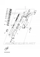 FRONT FORK for Yamaha AEROX 2009