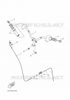 HANDLEBAR & CABLES for Yamaha AEROX 2009