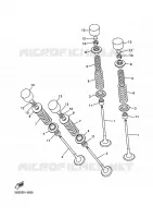 VALVE for Yamaha FAZER S2 2009