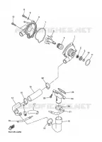 WATERPUMP / HOSES for Yamaha FAZER S2 2009