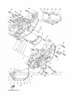 CRANKCASE for Yamaha MT01 2009