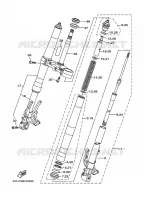 FRONT FORK for Yamaha MT01 2009